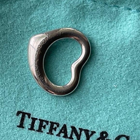 Tiffany & Co. Silver Heart Pendant - Picture 1 of 5